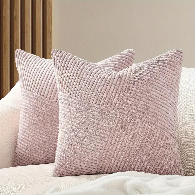 Housse de Coussin Arlo à Côtes