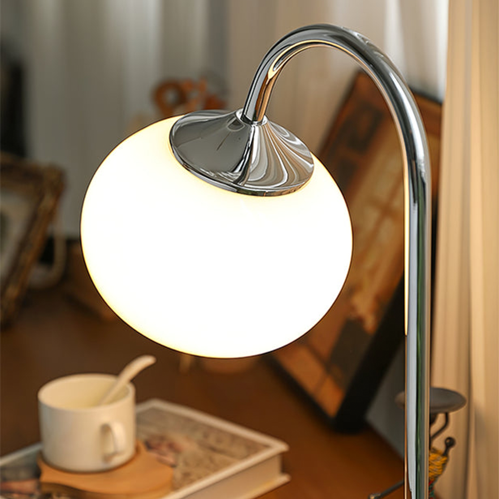 Venlme | Lampe de table moderne – métal et verre – élégance intemporelle