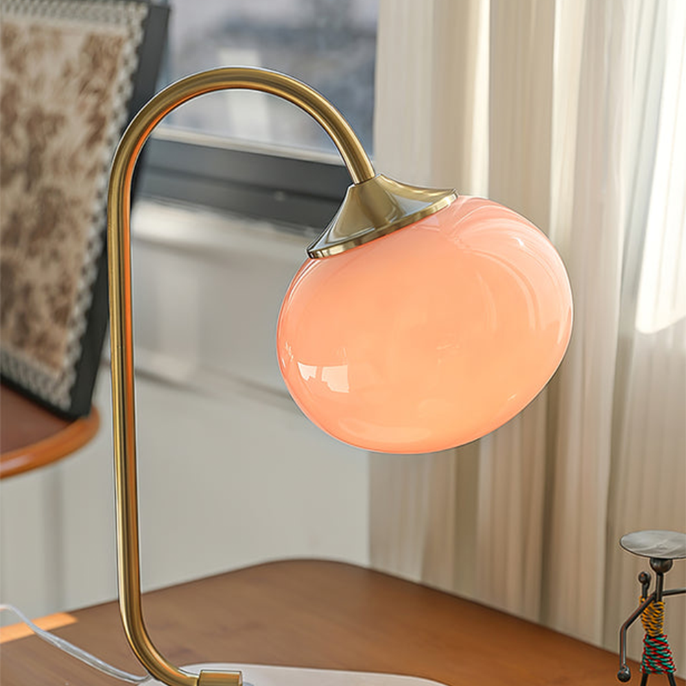 Venlme | Lampe de table moderne – métal et verre – élégance intemporelle