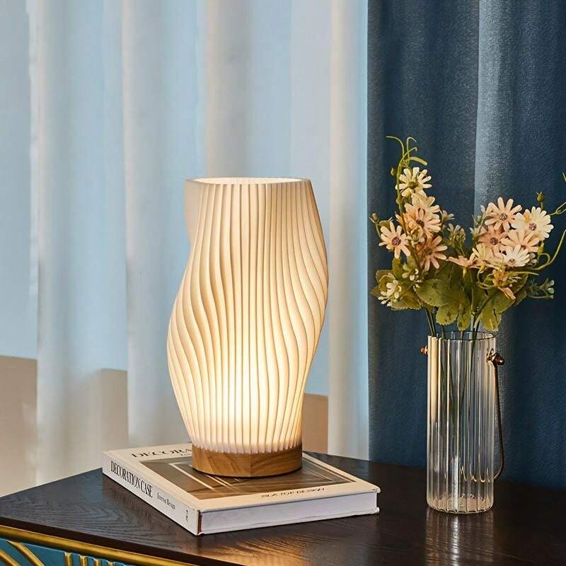 Soleil Vind | Lampe à vagues – design scandinave – ambiance apaisante