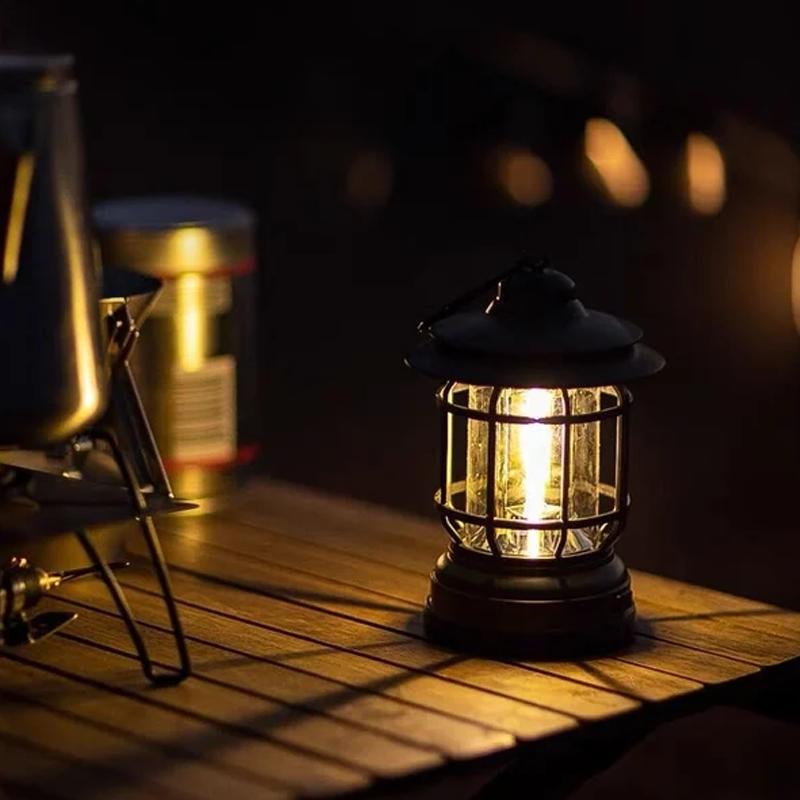 Nuit Kust | Lampe de table rétro – design élégant – portable