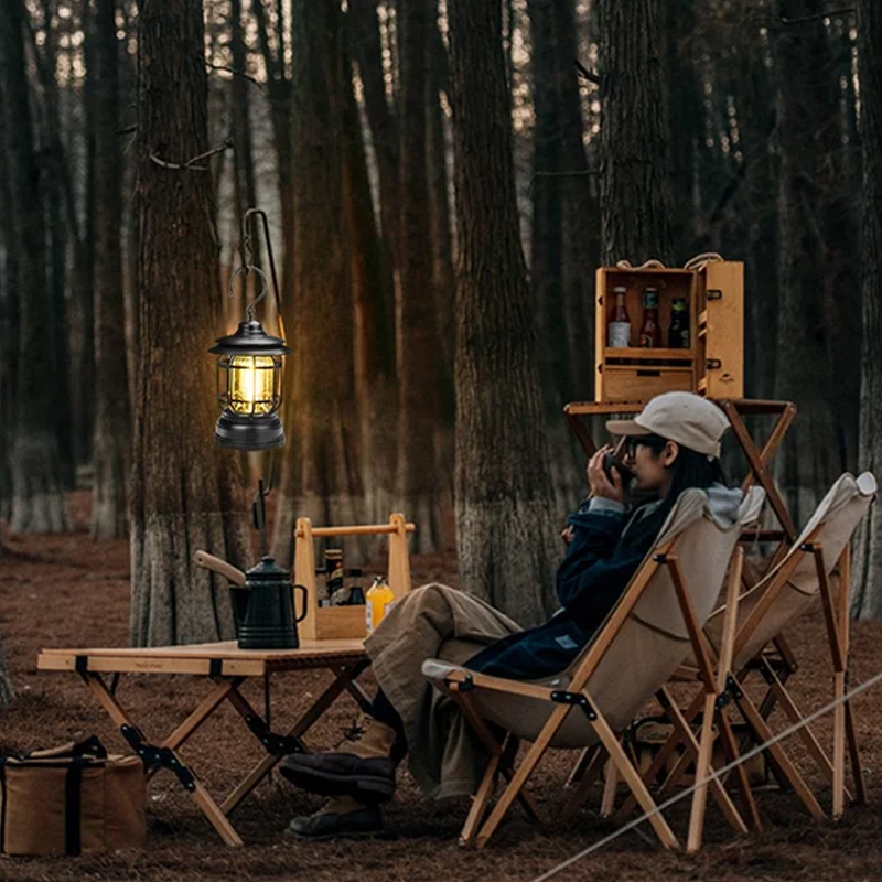 Nuit Kust | Lampe de table rétro – design élégant – portable