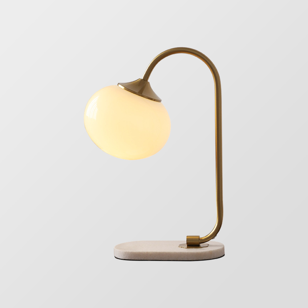 Venlme | Lampe de table moderne – métal et verre – élégance intemporelle