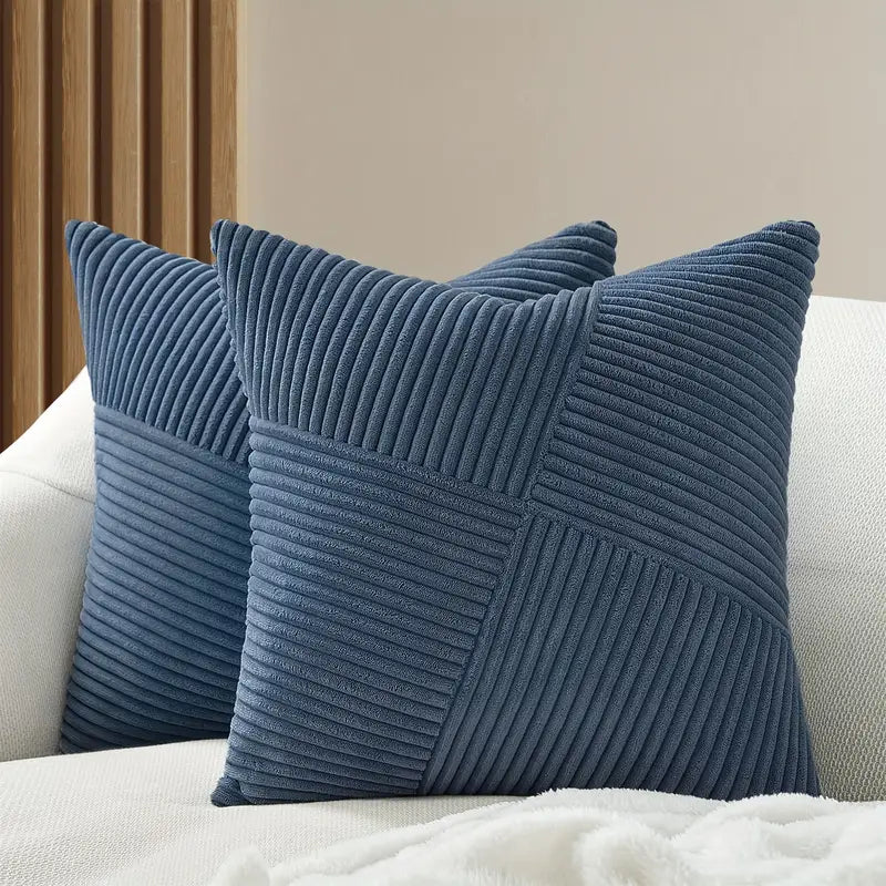Housse de Coussin Arlo à Côtes