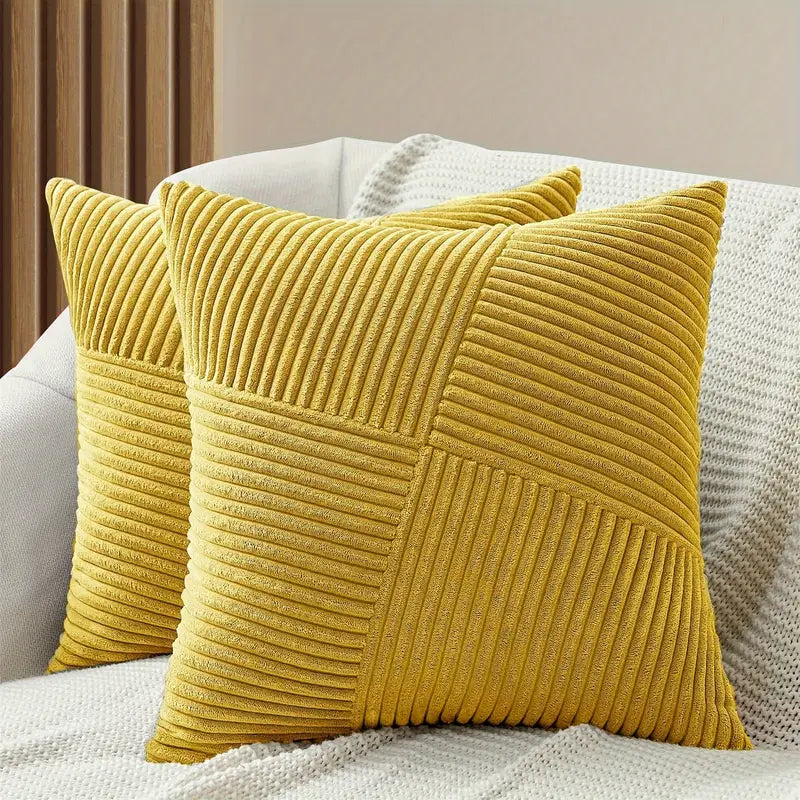 Housse de Coussin Arlo à Côtes