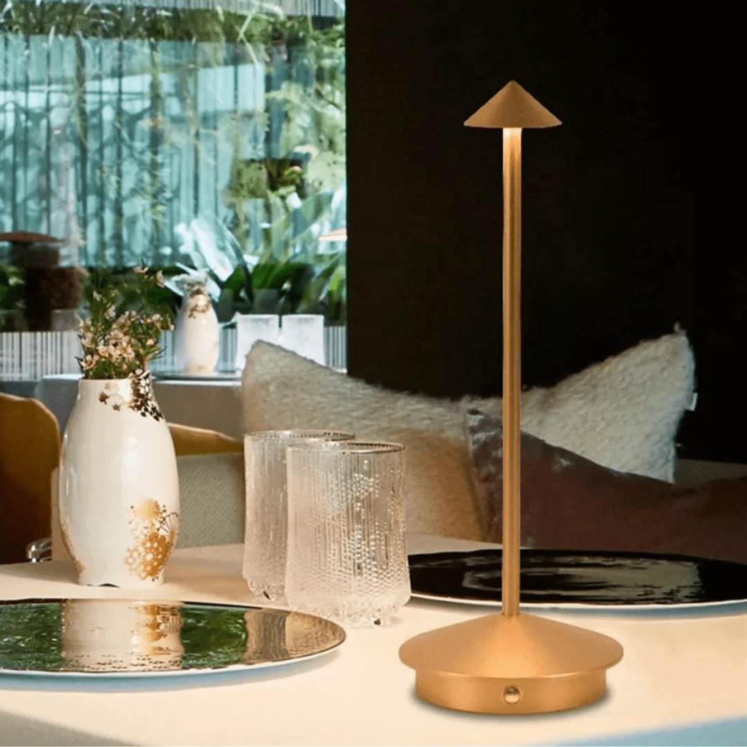 Clair Skon | Lampe de table sans fil – design épuré – rechargeable