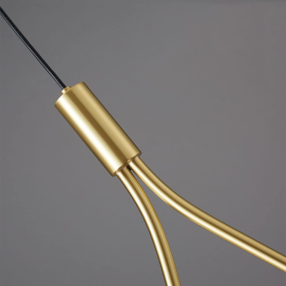 Stolys | Suspension moderne – fer & verre – hauteur réglable