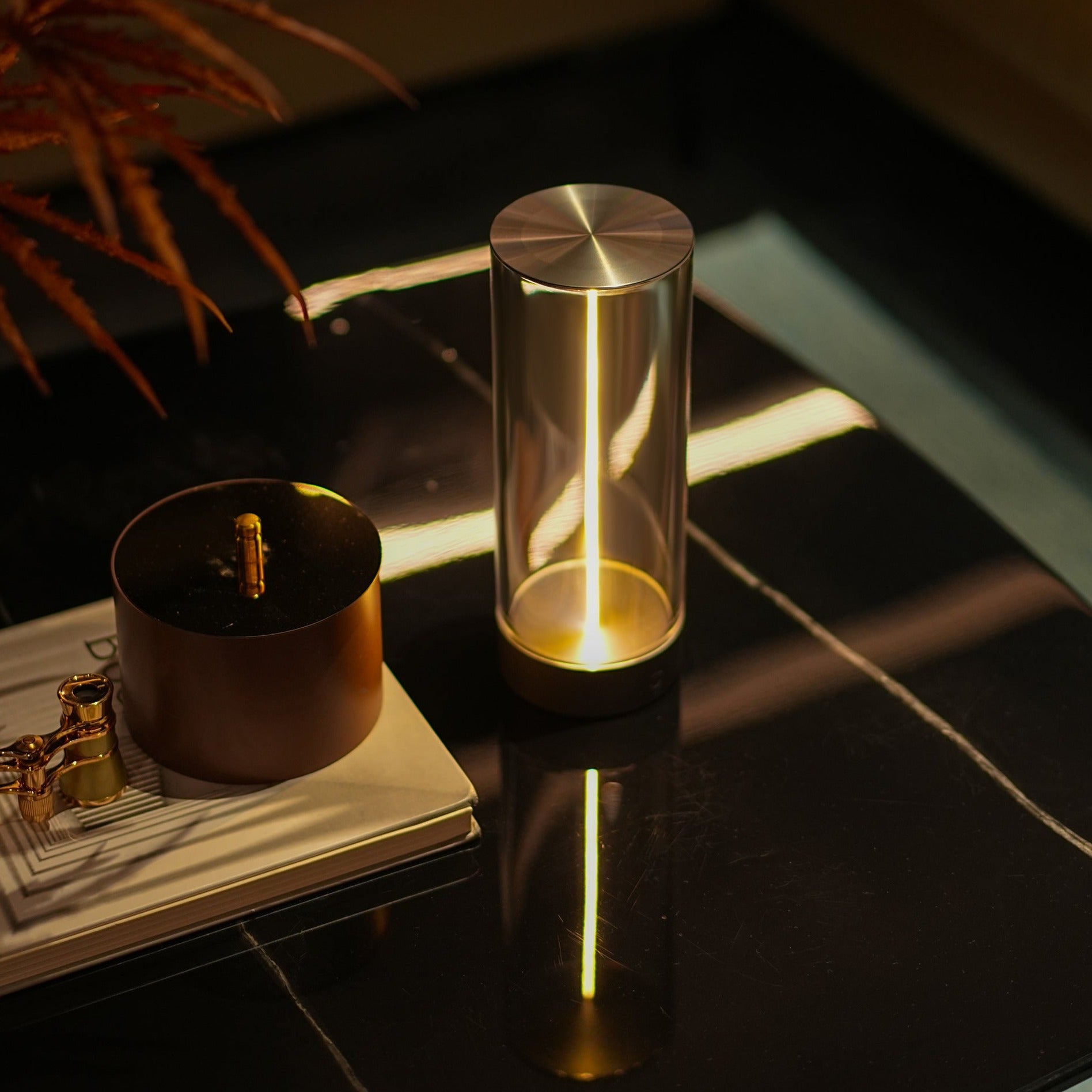 Chinge | Cylindre lumineux magnétique – ambiance élégante – design scandinave