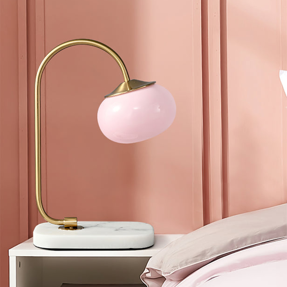 Venlme | Lampe de table moderne – métal et verre – élégance intemporelle
