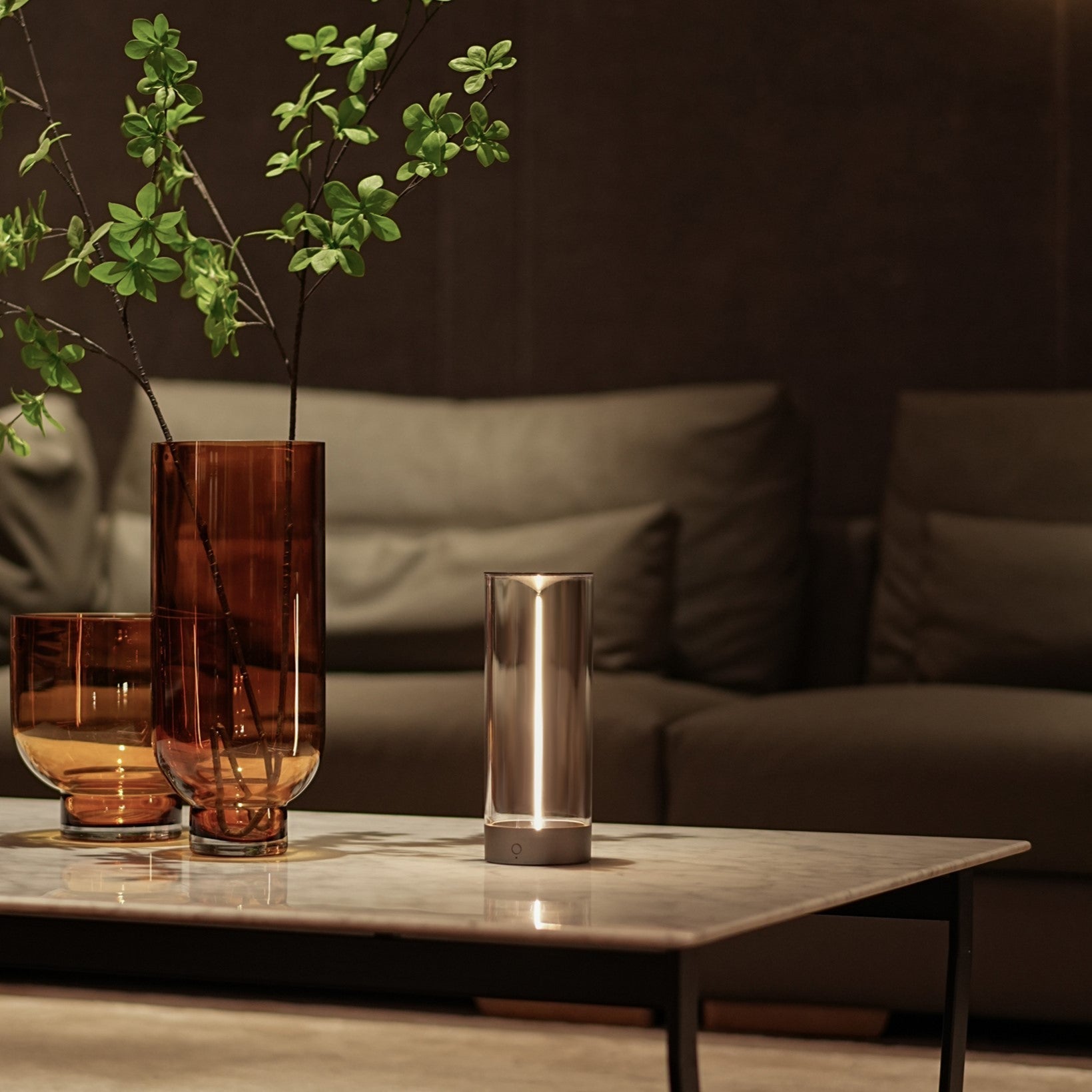 Chinge | Cylindre lumineux magnétique – ambiance élégante – design scandinave