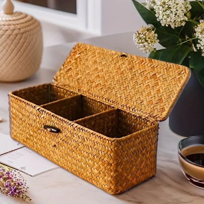 Panier Organisateur en Rotin Ayla