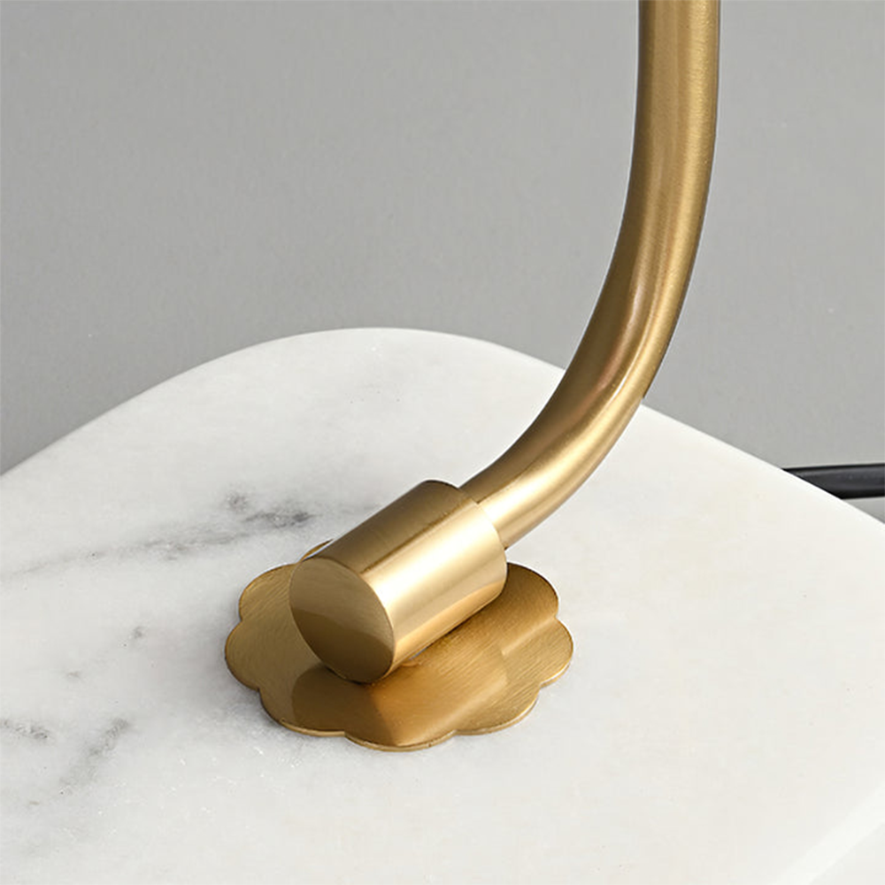Venlme | Lampe de table moderne – métal et verre – élégance intemporelle