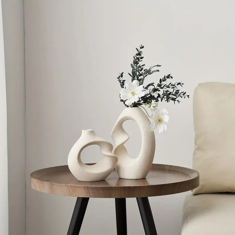 Ensemble de Vases Sculpturaux Onda