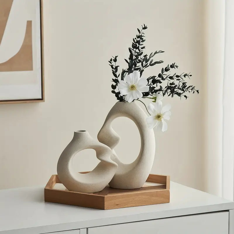 Ensemble de Vases Sculpturaux Onda