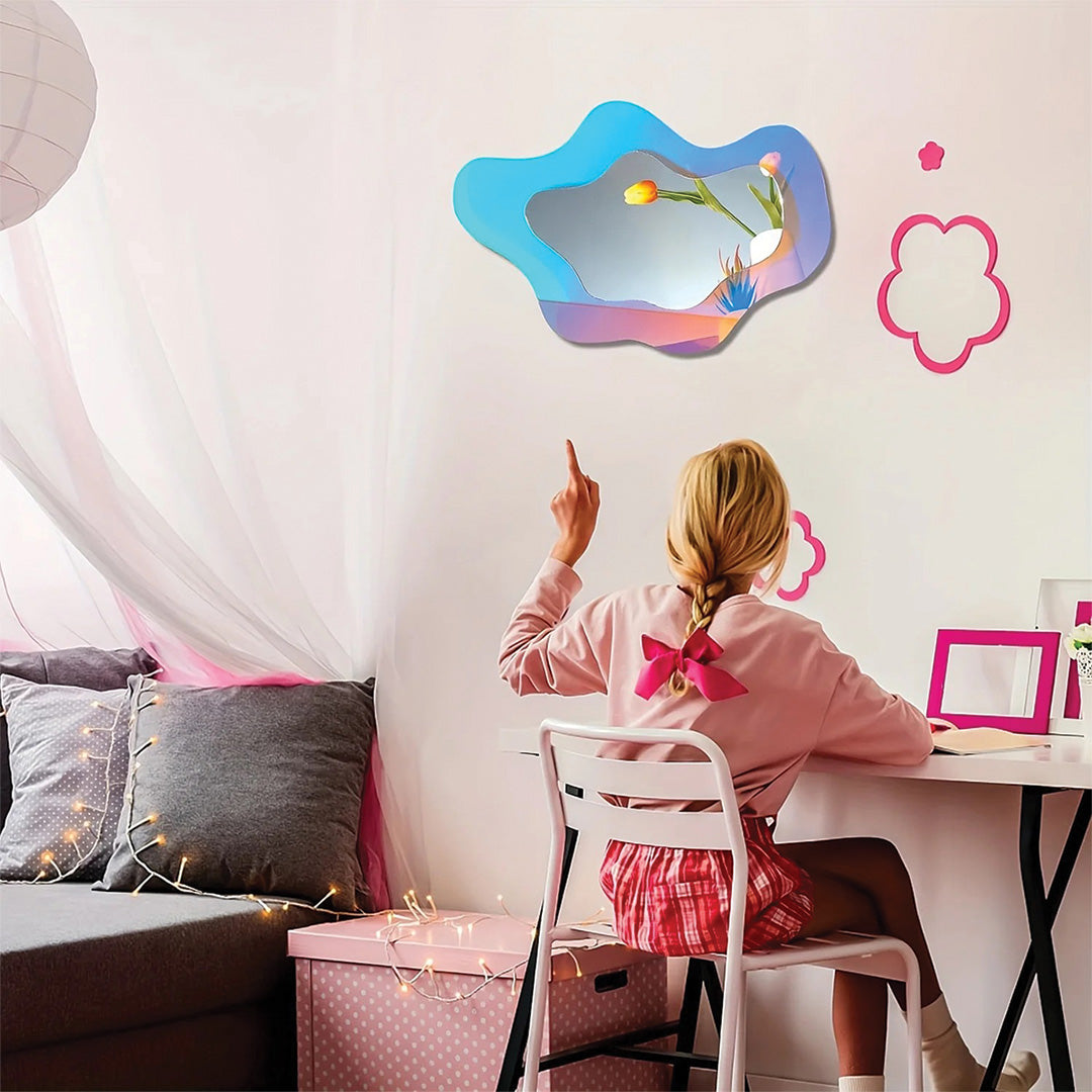Solige | Miroir ondulé – reflet élégant – design moderne