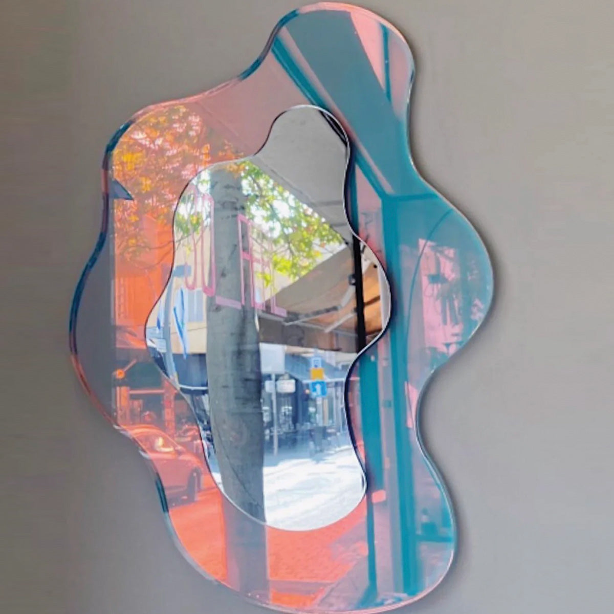 Solige | Miroir ondulé – reflet élégant – design moderne