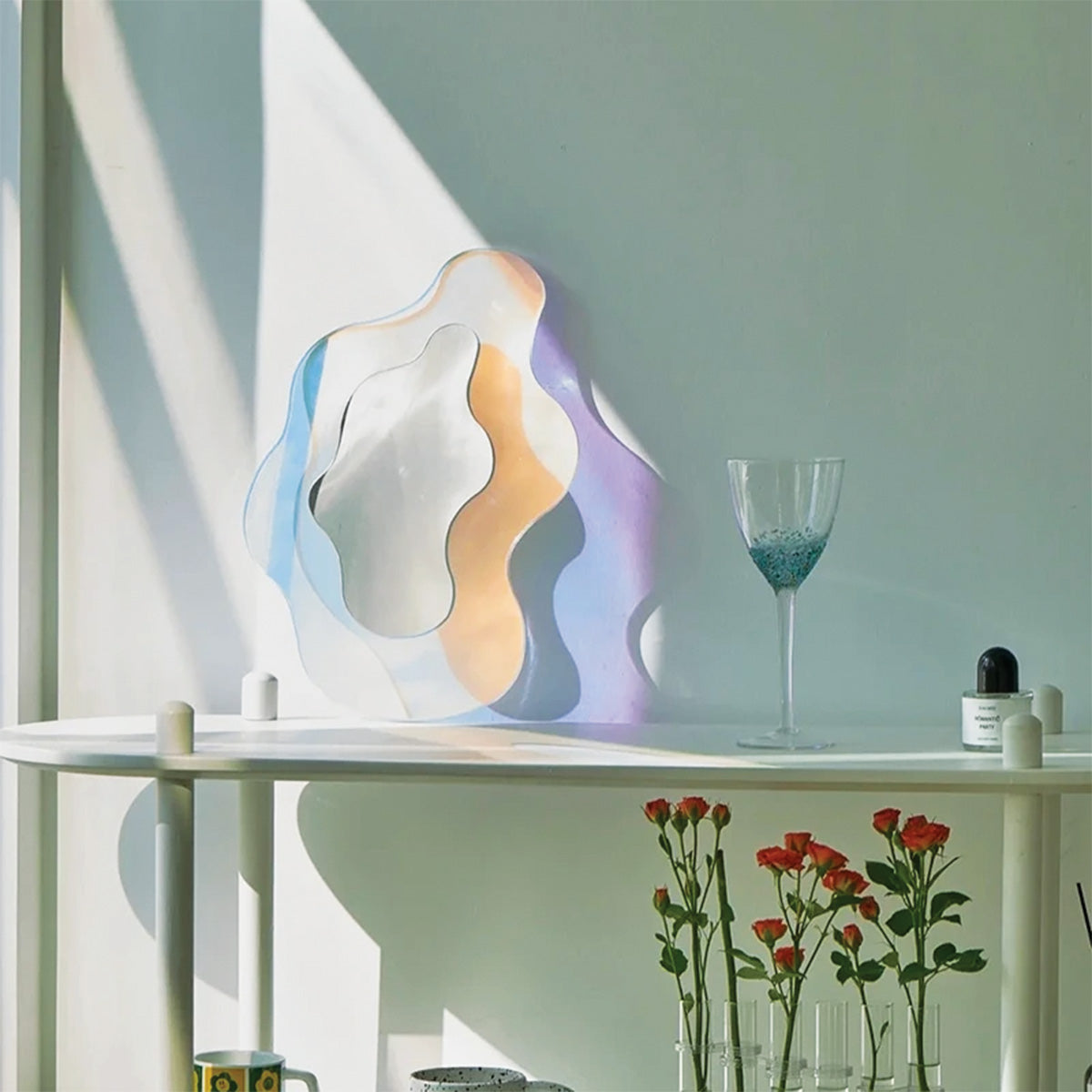 Solige | Miroir ondulé – reflet élégant – design moderne