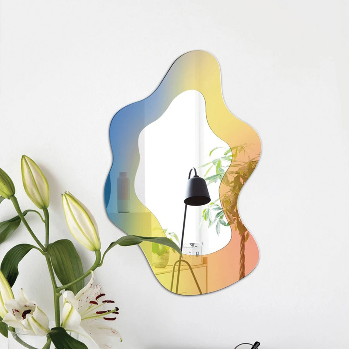 Solige | Miroir ondulé – reflet élégant – design moderne
