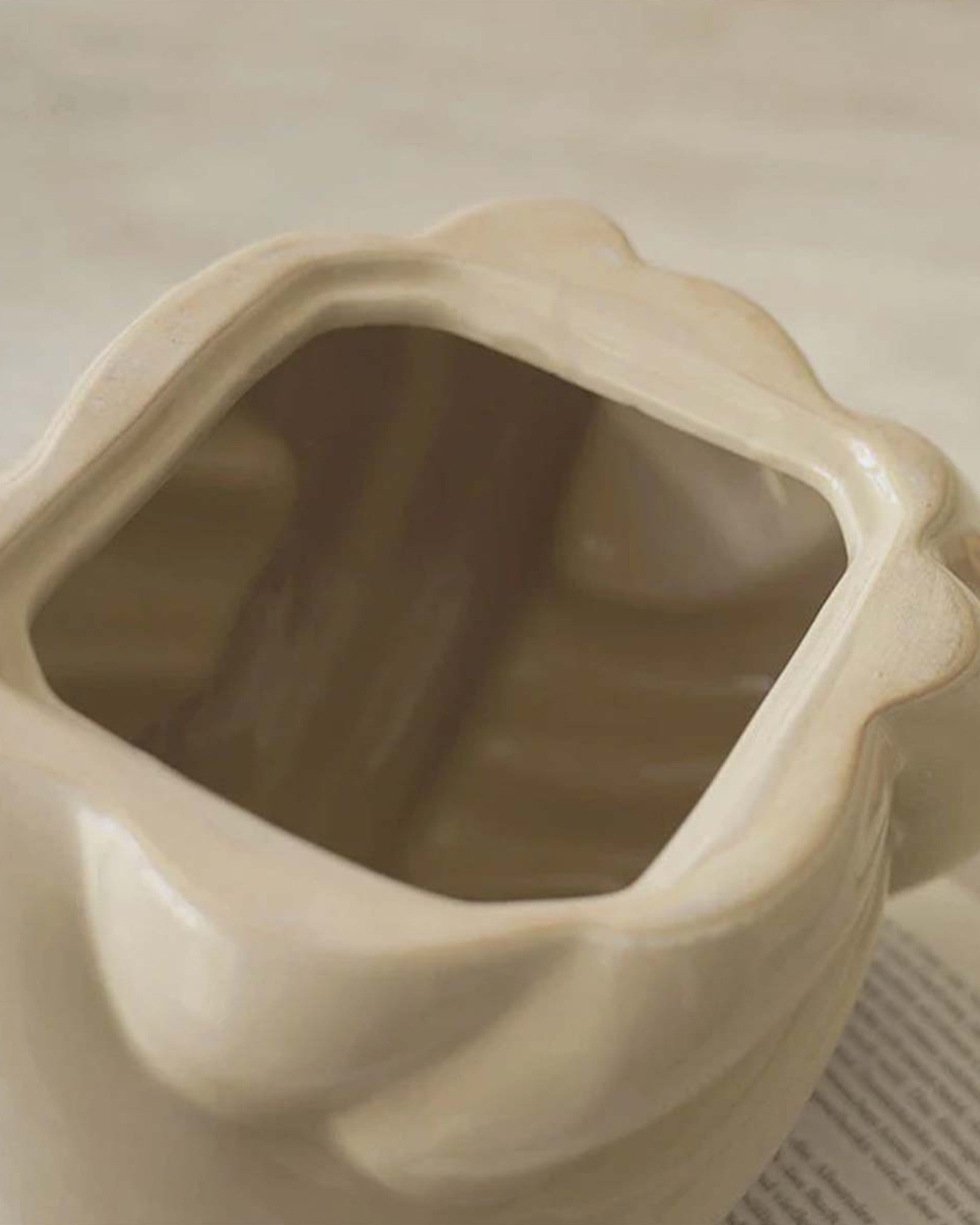 Pur Storm | Boîte à mouchoirs en céramique – Design moderne et minimaliste