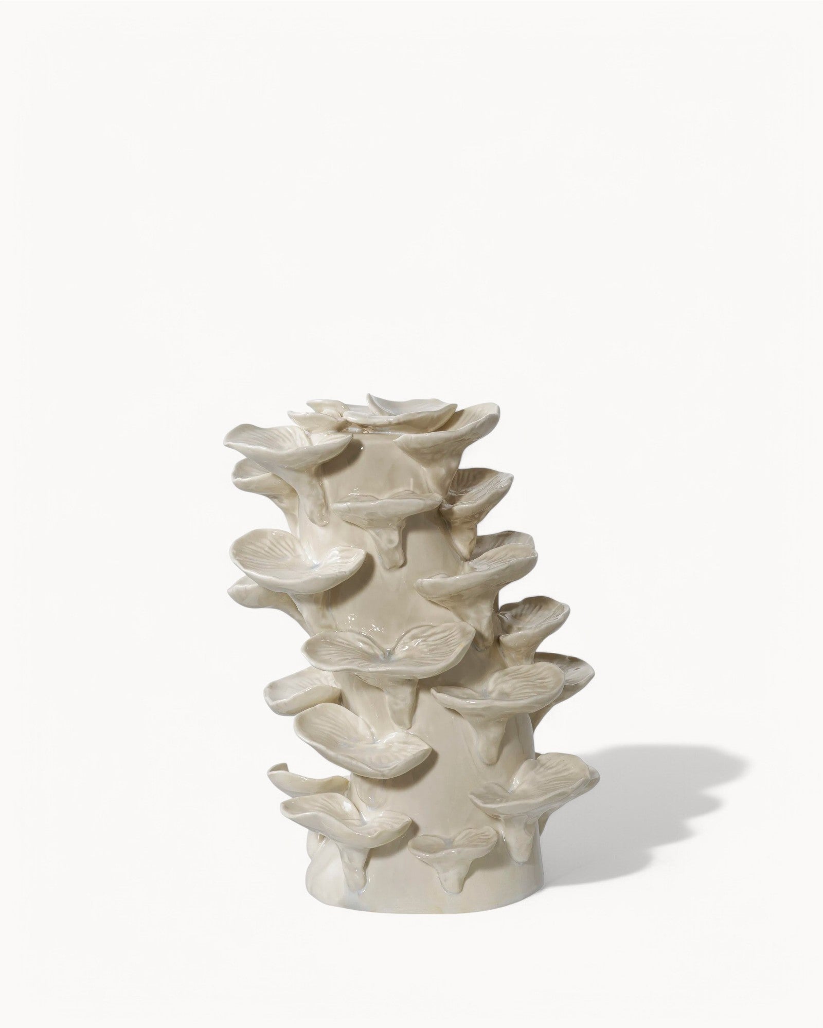 Brume Varme | Objet décoratif en céramique – style raffiné – beige 18x15x24 cm