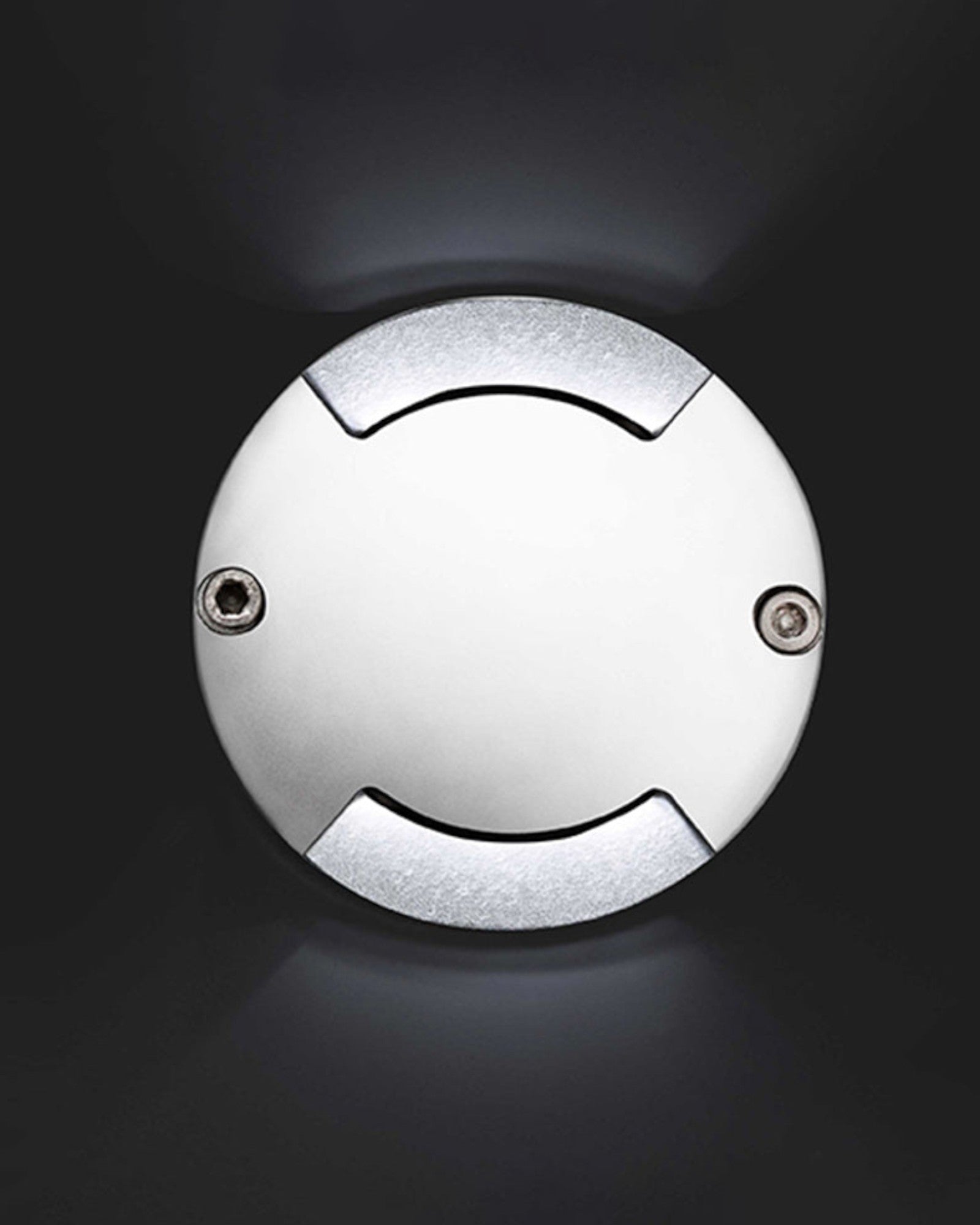 Fjoair | Lampe extérieure ronde moderne - Métal noir - IP65 - Lumière blanche froide pour hall et escalier---LumièreNord | Lampe extérieure élégante | Design scandinave chic