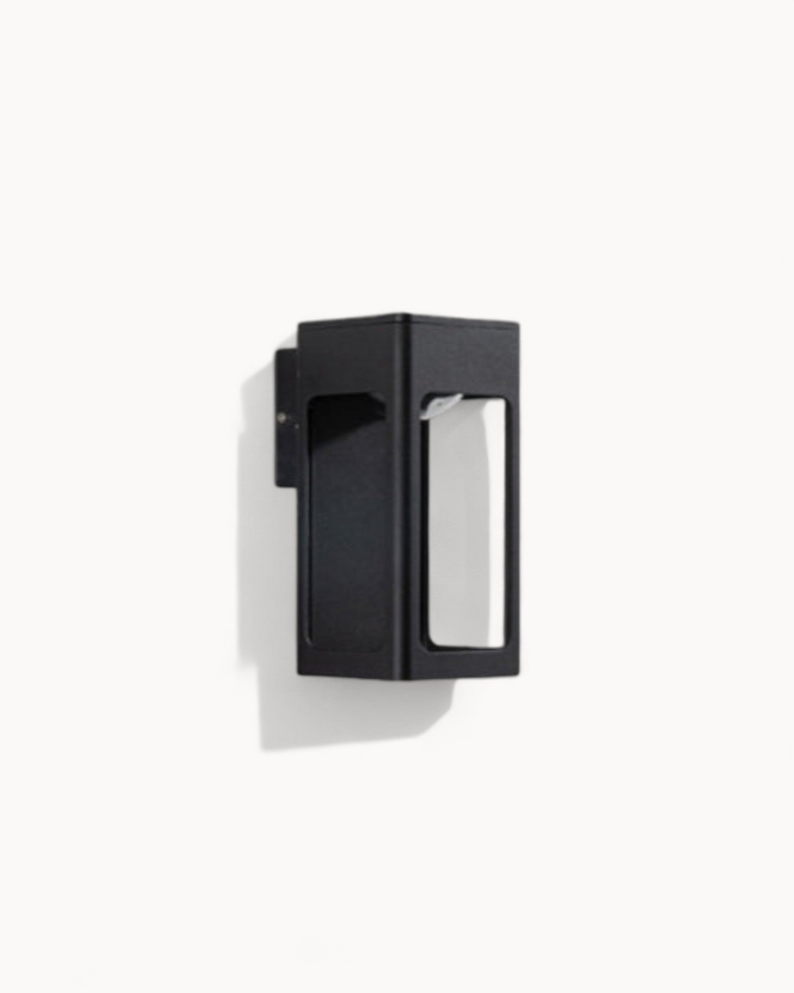 Matin Blå | Applique murale LED – style vintage – métal noir – pour jardin et couloir