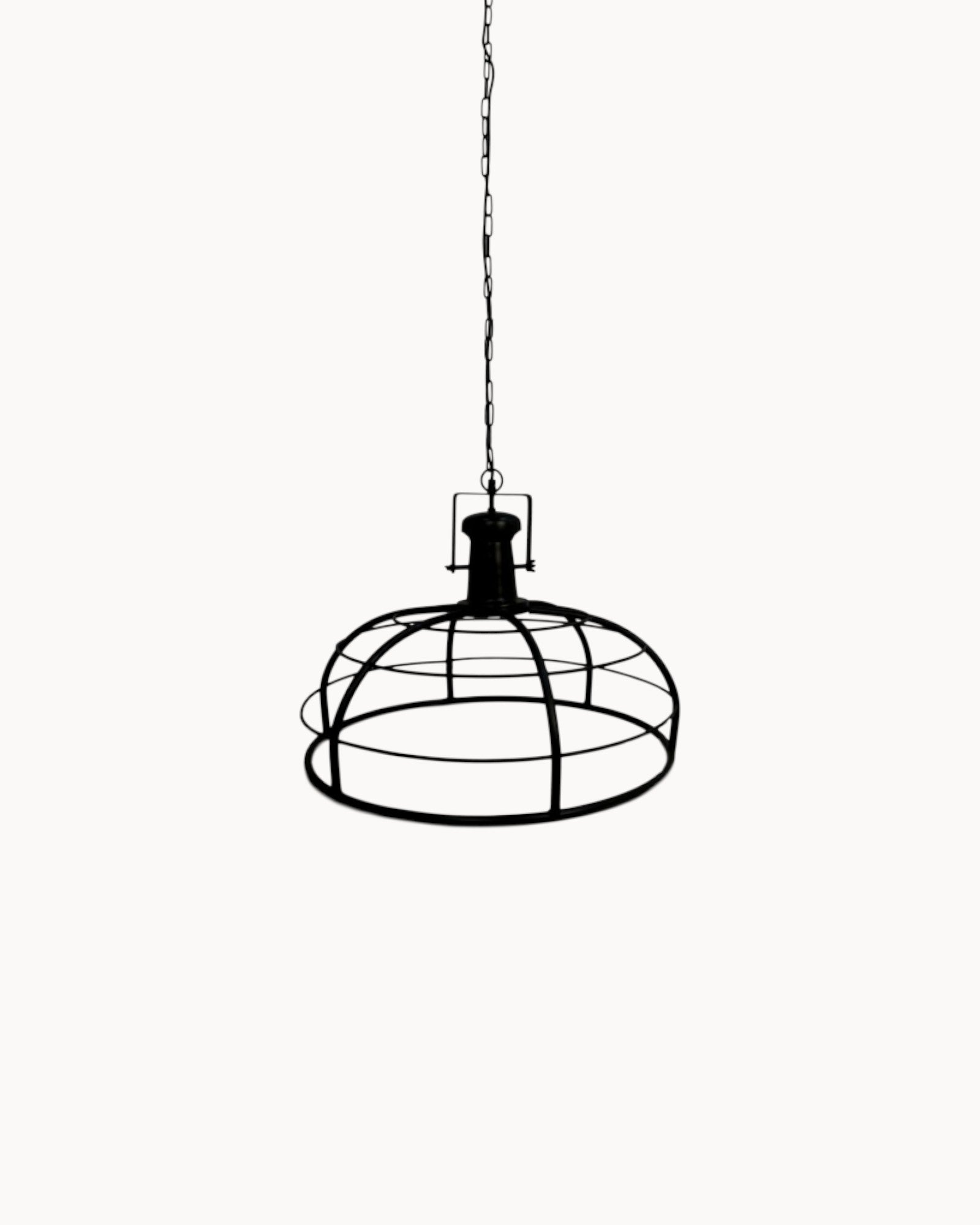 Lumi Varme | Suspension en métal noir – Ø60 cm – Douille E27