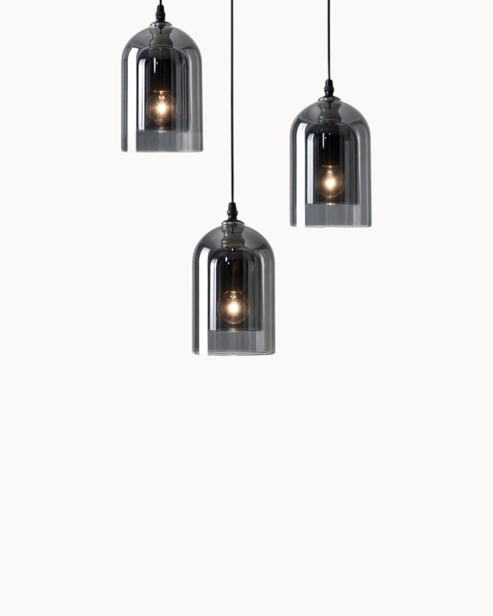 Lys Tidlos | Lustre LED moderne – Ambre, Cuivre, Fer forgé---Nordique Luxe | Lustre LED – Éclat chaleureux – Design scandinave
