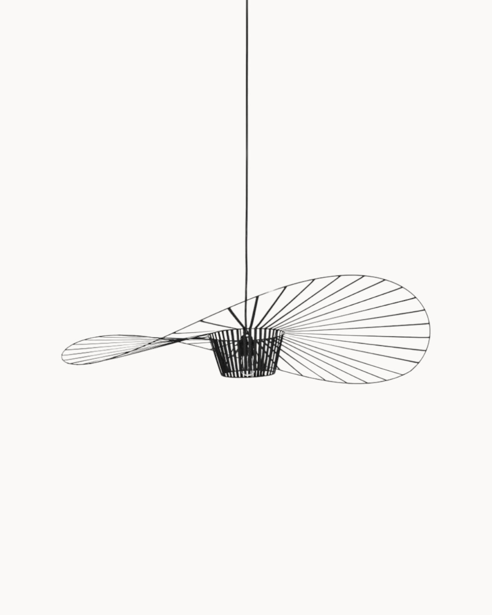 Linlys | Lampe suspendue LED – abat-jour en tissu – design moderne