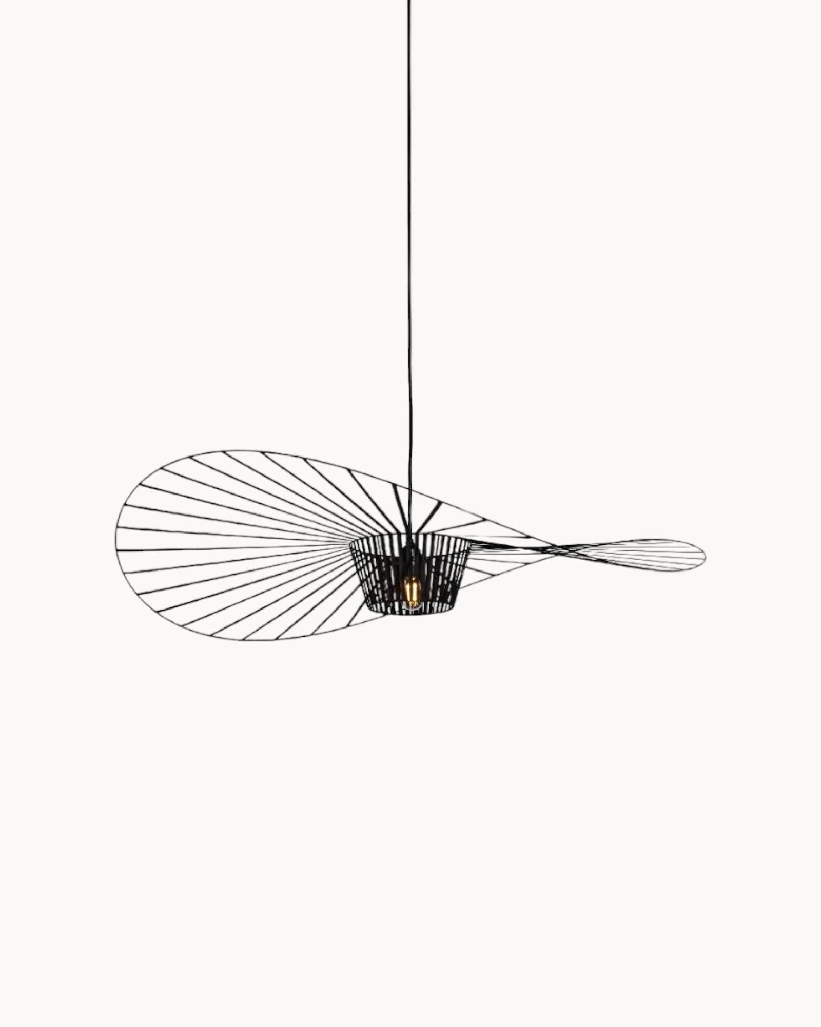 Linlys | Lampe suspendue LED – abat-jour en tissu – design moderne