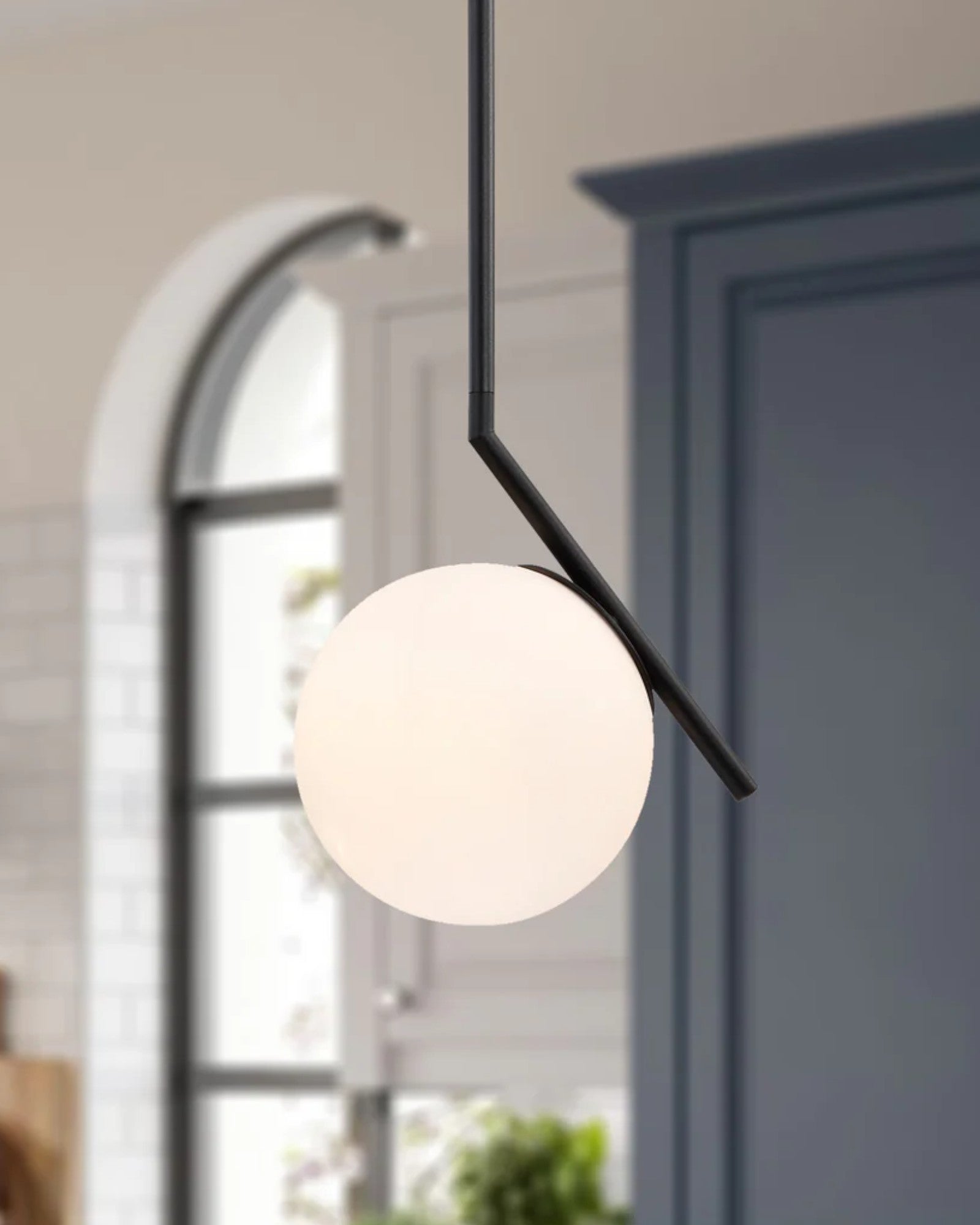Lineil | Suspension Art-Déco en Laiton et Verre – Élégance intemporelle