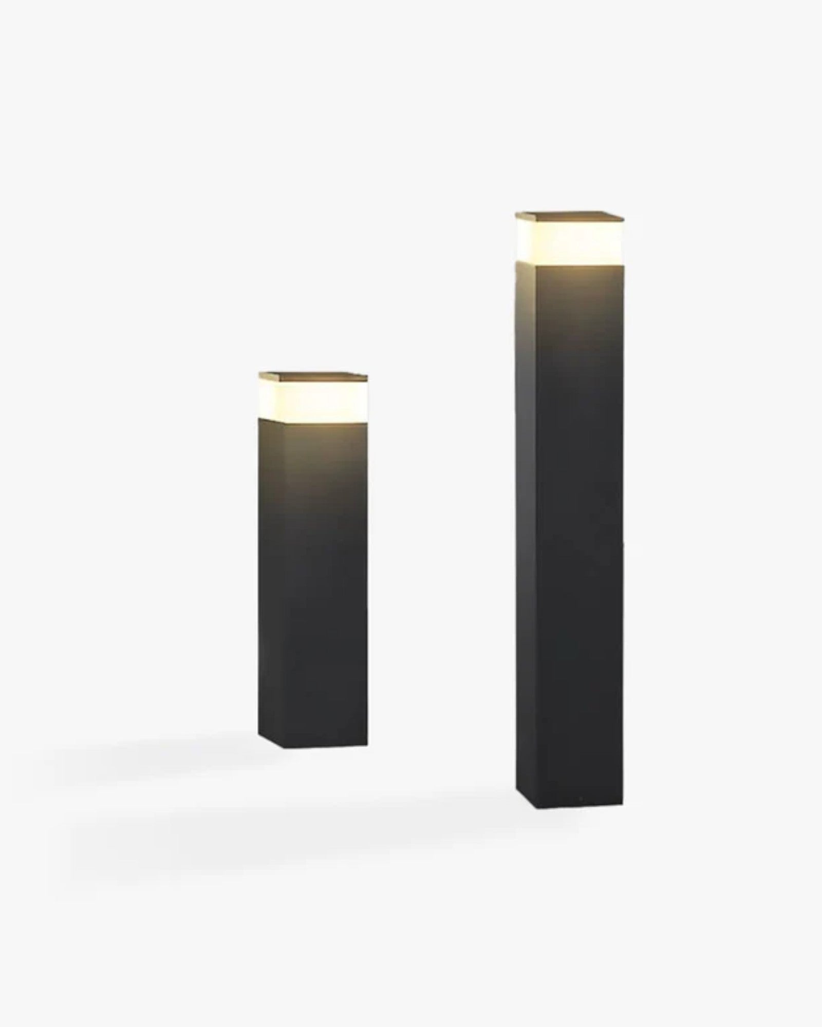 Neige Blå | Lampe extérieure solaire - Rectangulaire - Métal - Lumière chaude - IP65 résistante aux intempéries