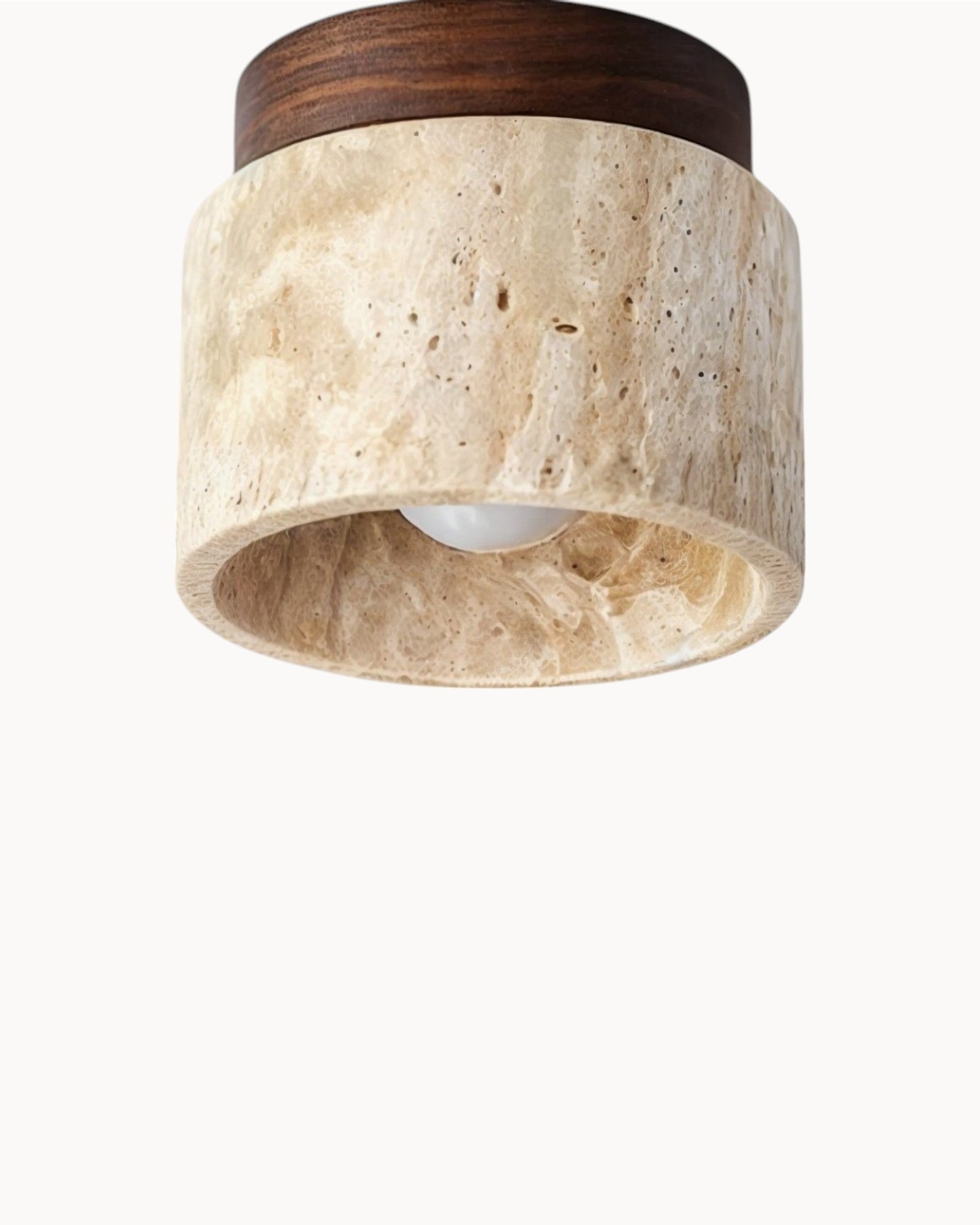 Brume Vind | Plafonnier en bois – style Wabi-Sabi – ambiance chaleureuse