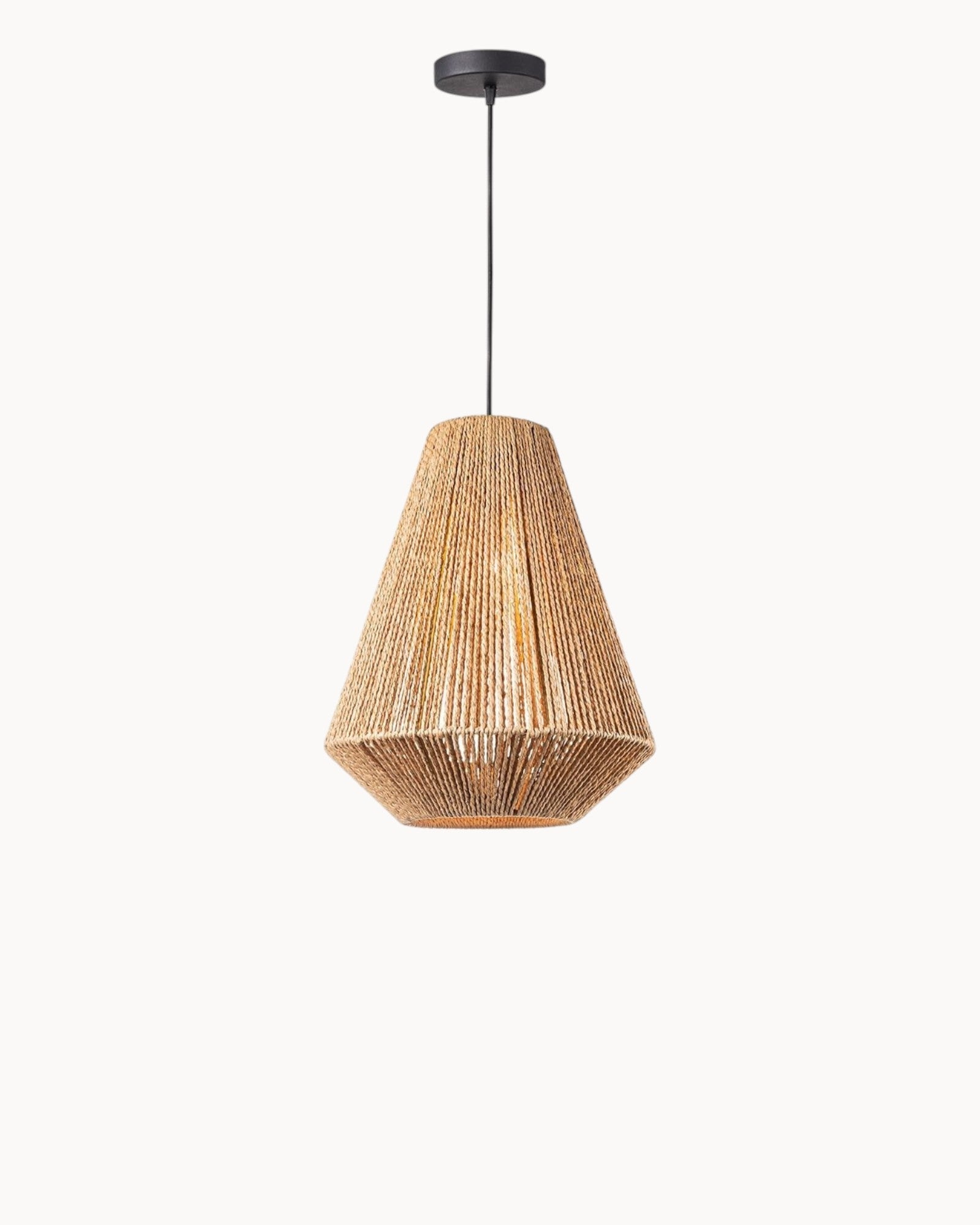 Beau Snö | Lampe suspendue en bois – design élégant – 33x33x146cm