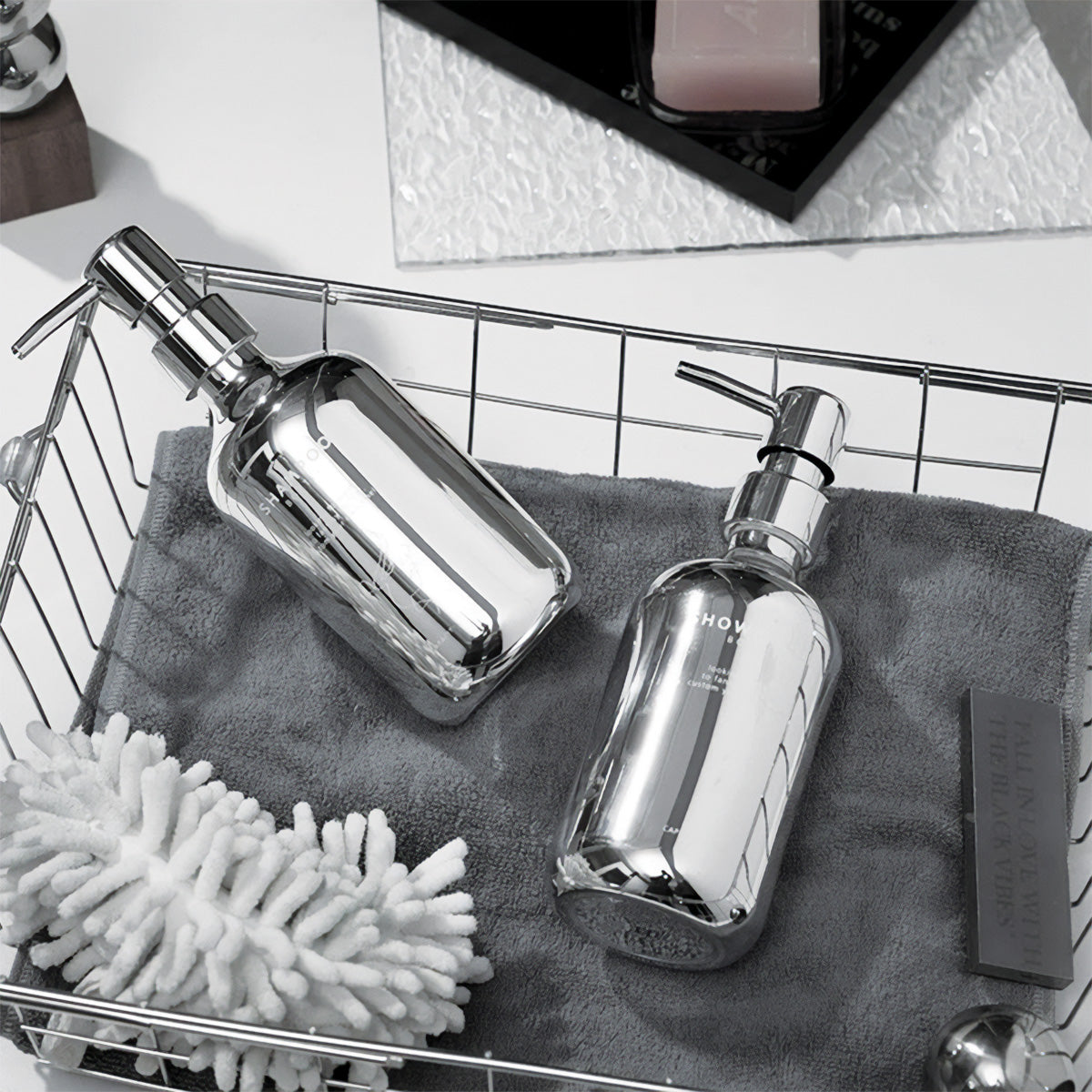 Berter | Pompe à savon en chrome – Élégance moderne