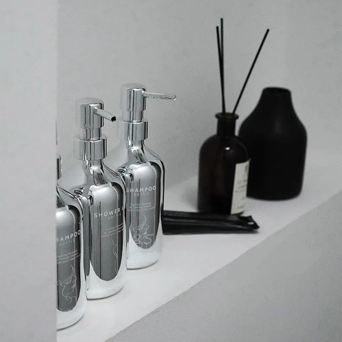 Berter | Pompe à savon en chrome – Élégance moderne