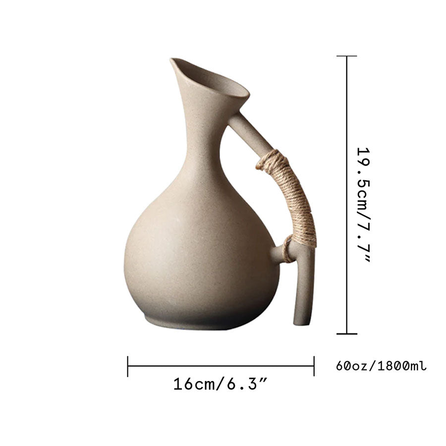 Noreil | Pichet en céramique – glaçure mate – design moderne