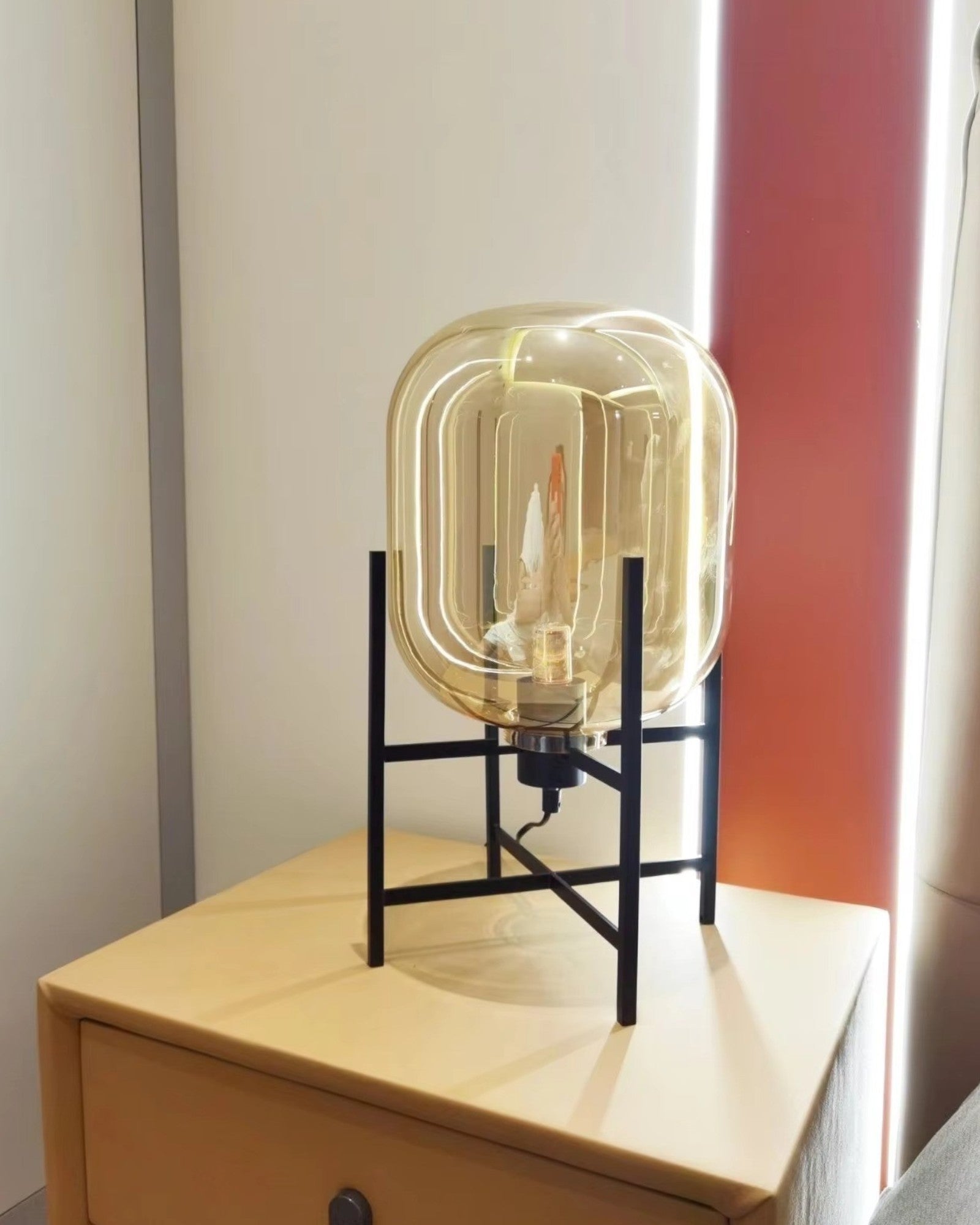 Bleu Blå | Lampe de table LED – design moderne – 50 cm – choix de couleurs