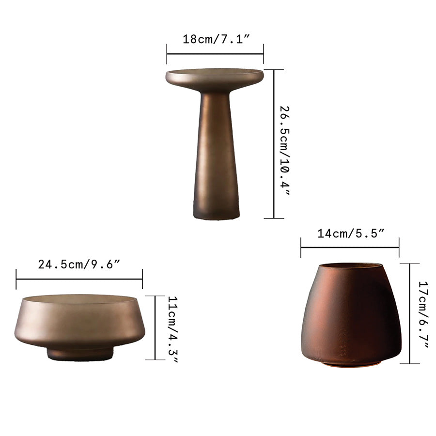 Hemige | Vase en verre dépoli – design moderne – élégance assurée