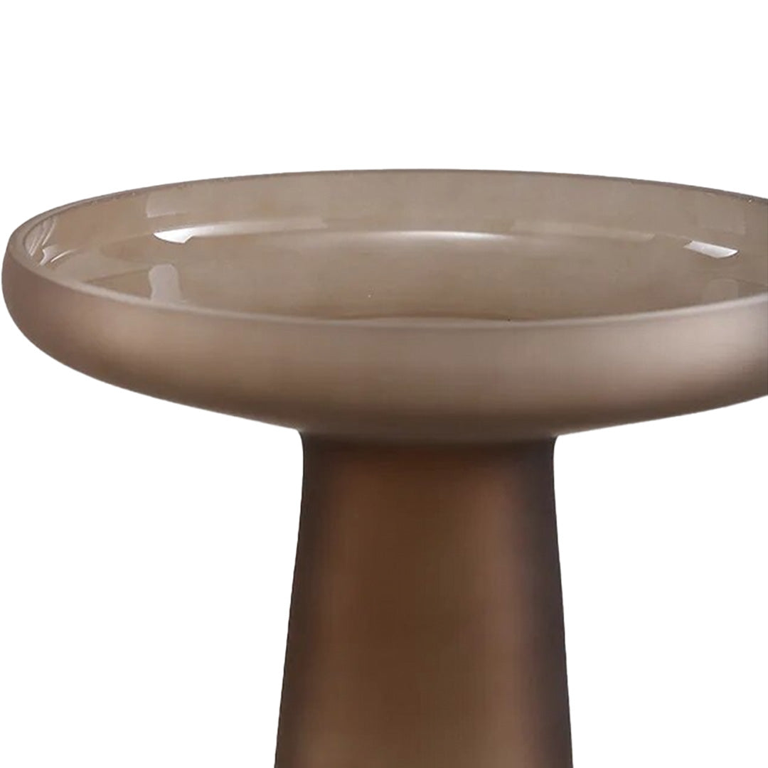 Hemige | Vase en verre dépoli – design moderne – élégance assurée