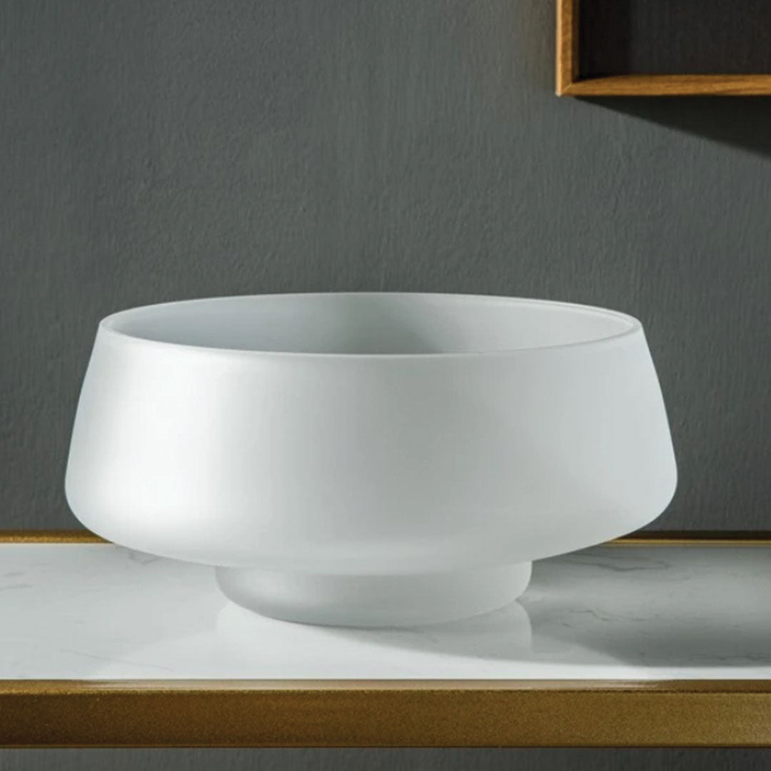 Hemige | Vase en verre dépoli – design moderne – élégance assurée