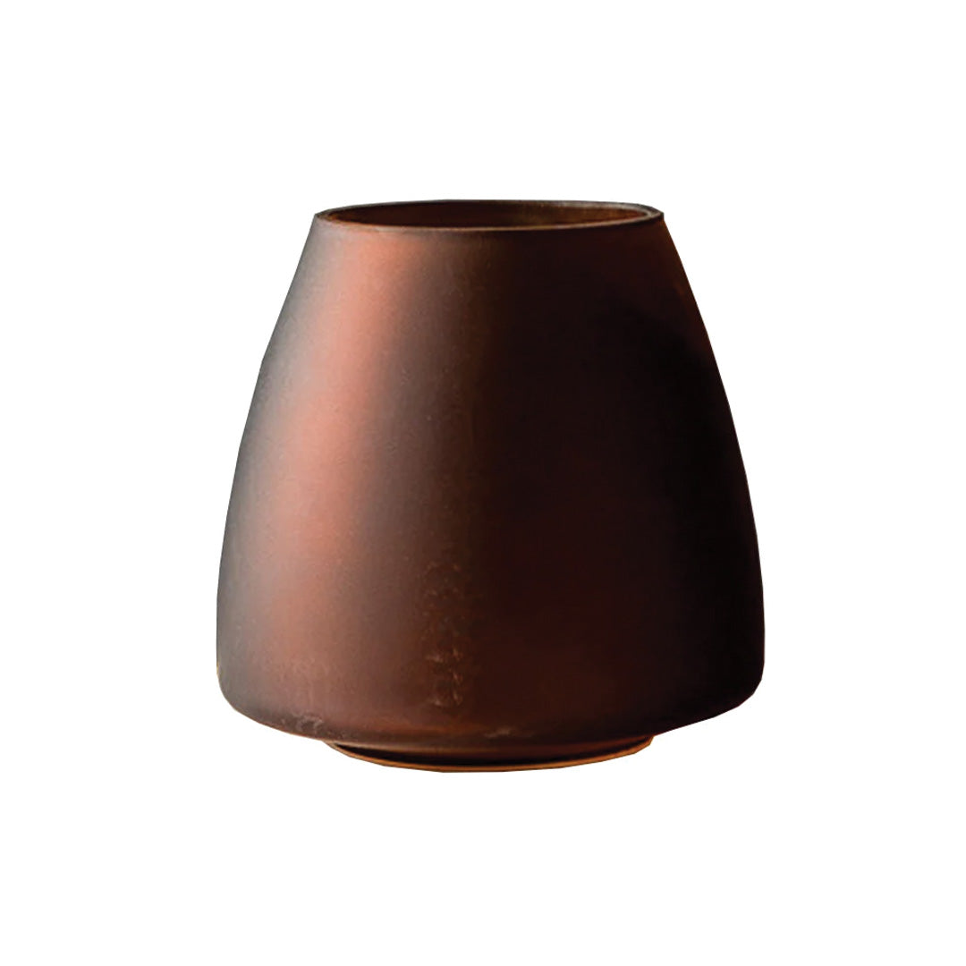 Hemige | Vase en verre dépoli – design moderne – élégance assurée