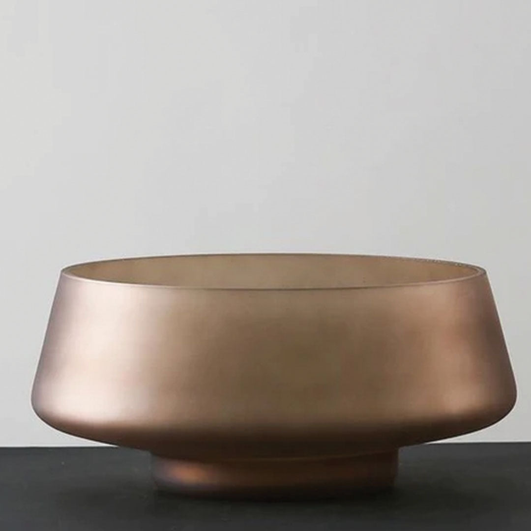 Hemige | Vase en verre dépoli – design moderne – élégance assurée