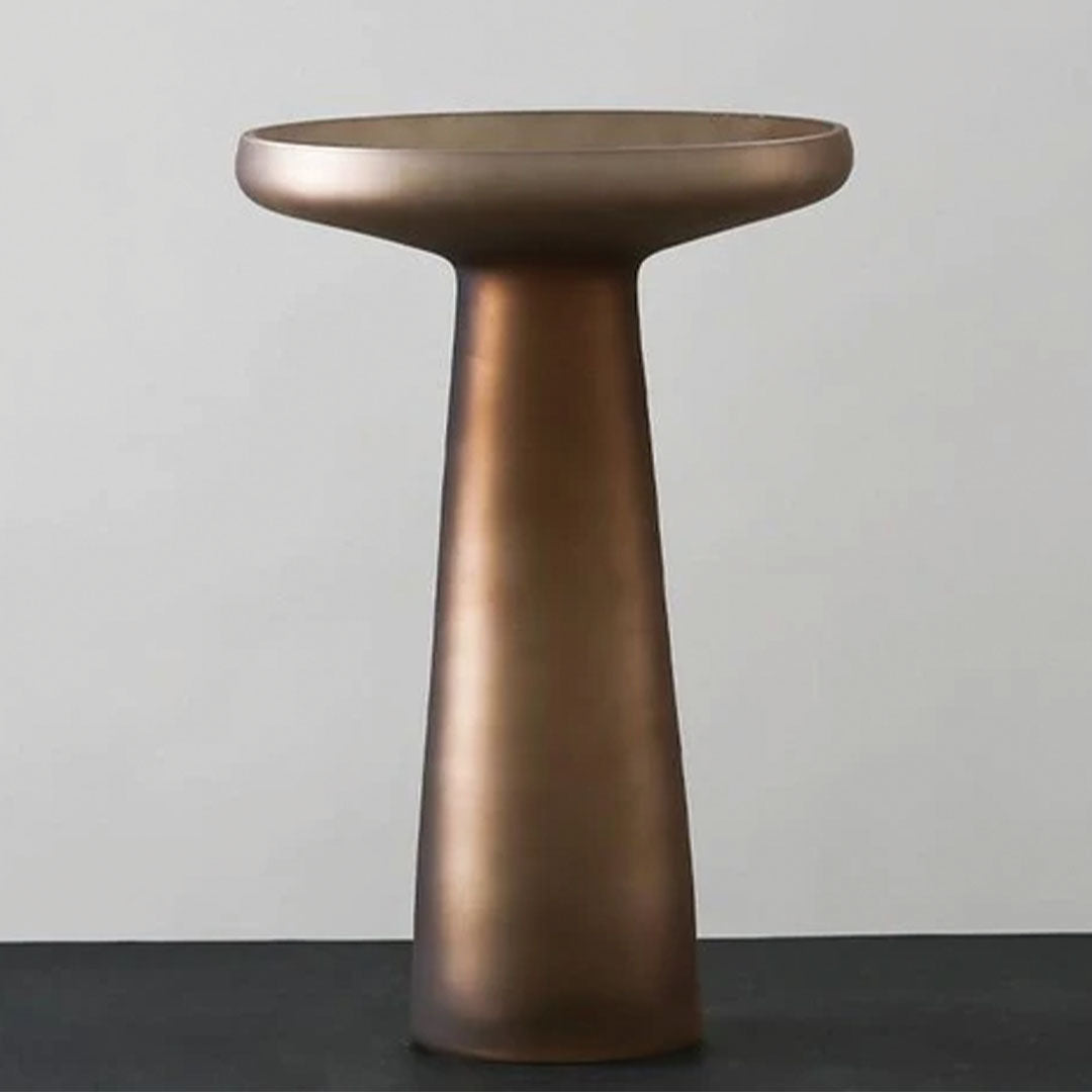 Hemige | Vase en verre dépoli – design moderne – élégance assurée