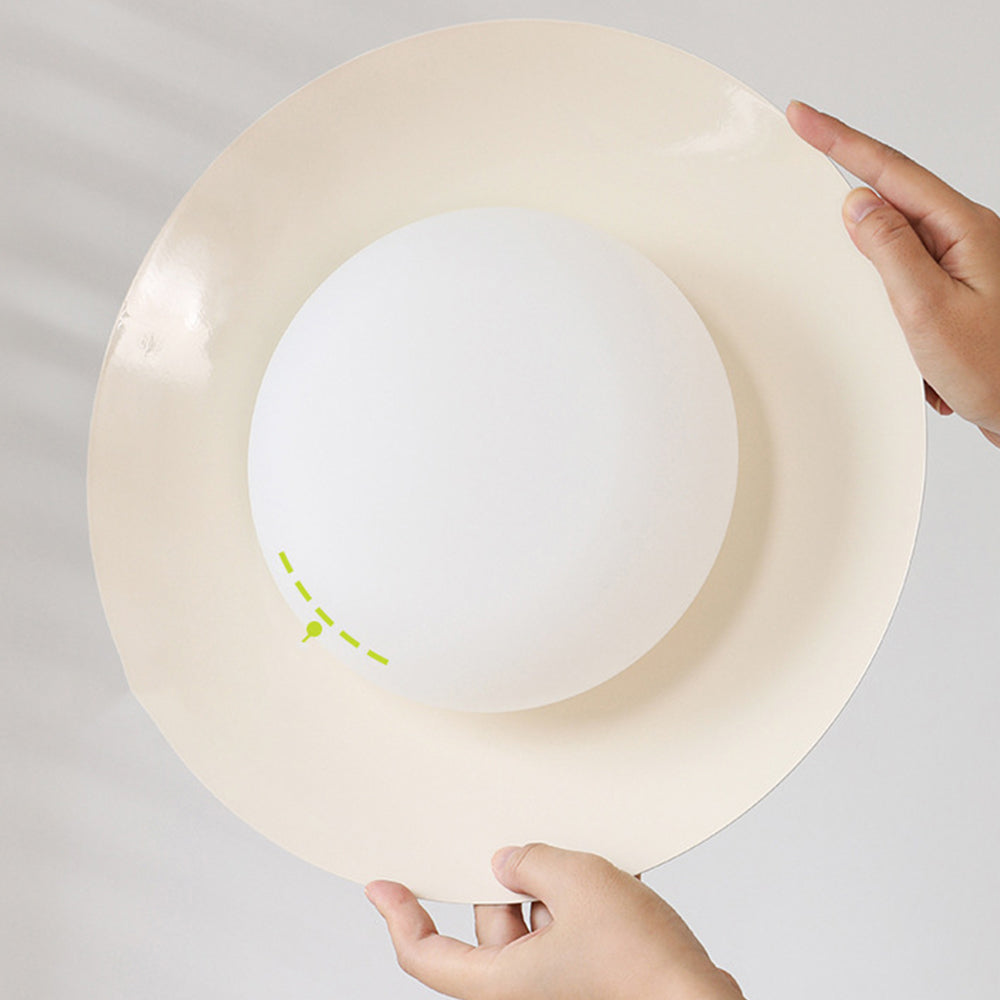 Fleur Ro | Suspension LED crème – moderne – 30 cm – AC 90-260V