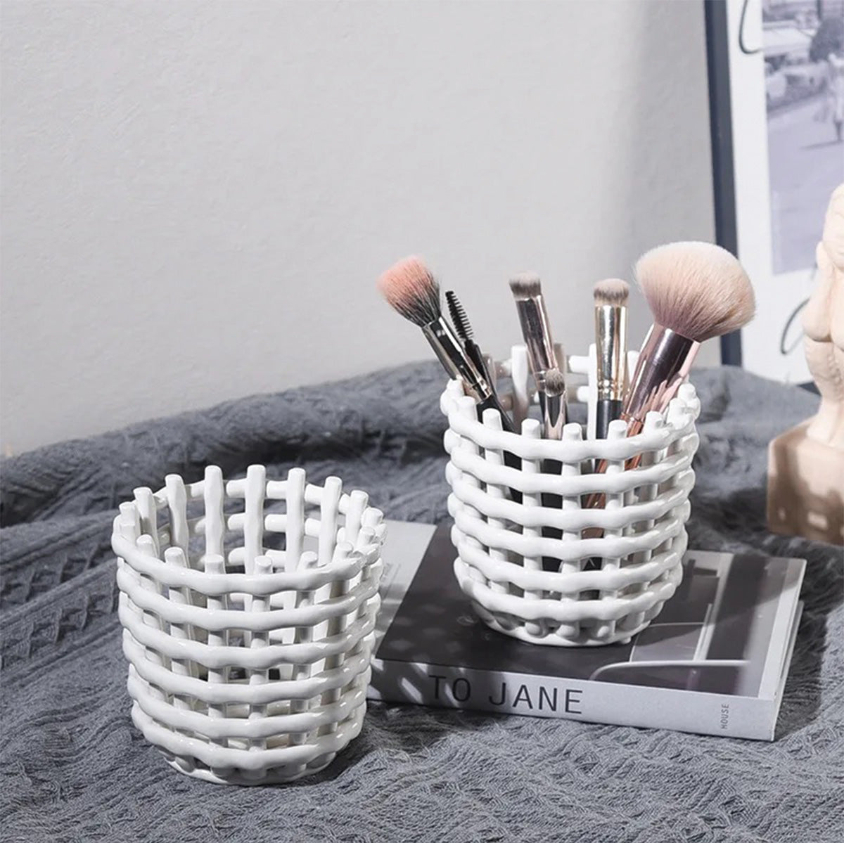 Fleleu | Panier de rangement – design élégant – multifonctionnel