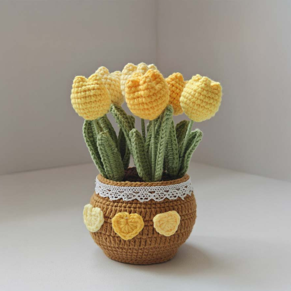 Tulipes au Crochet Florin