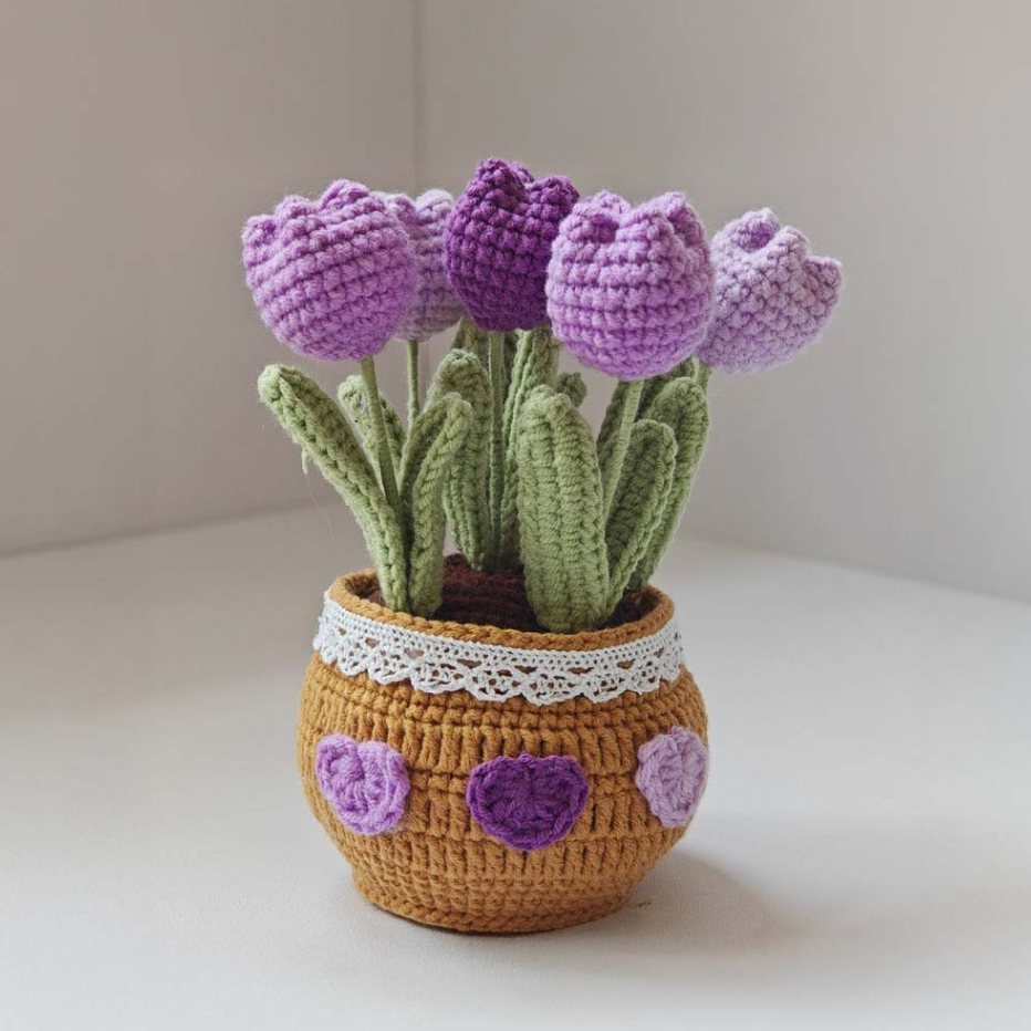 Tulipes au Crochet Florin