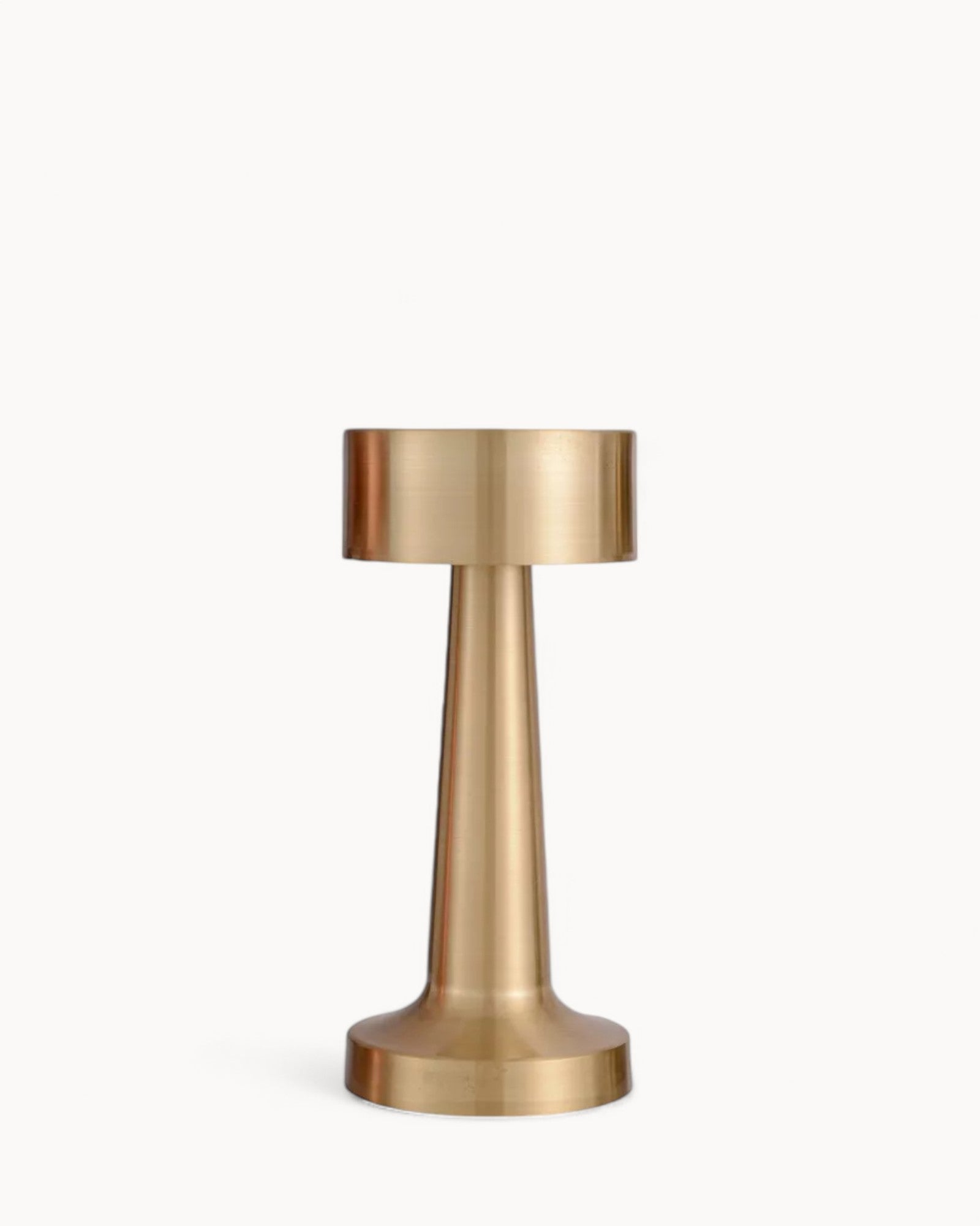 Lyslat | Lampe de table LED – Dimmable – Rechargeable – Design moderne – Acier inoxydable
