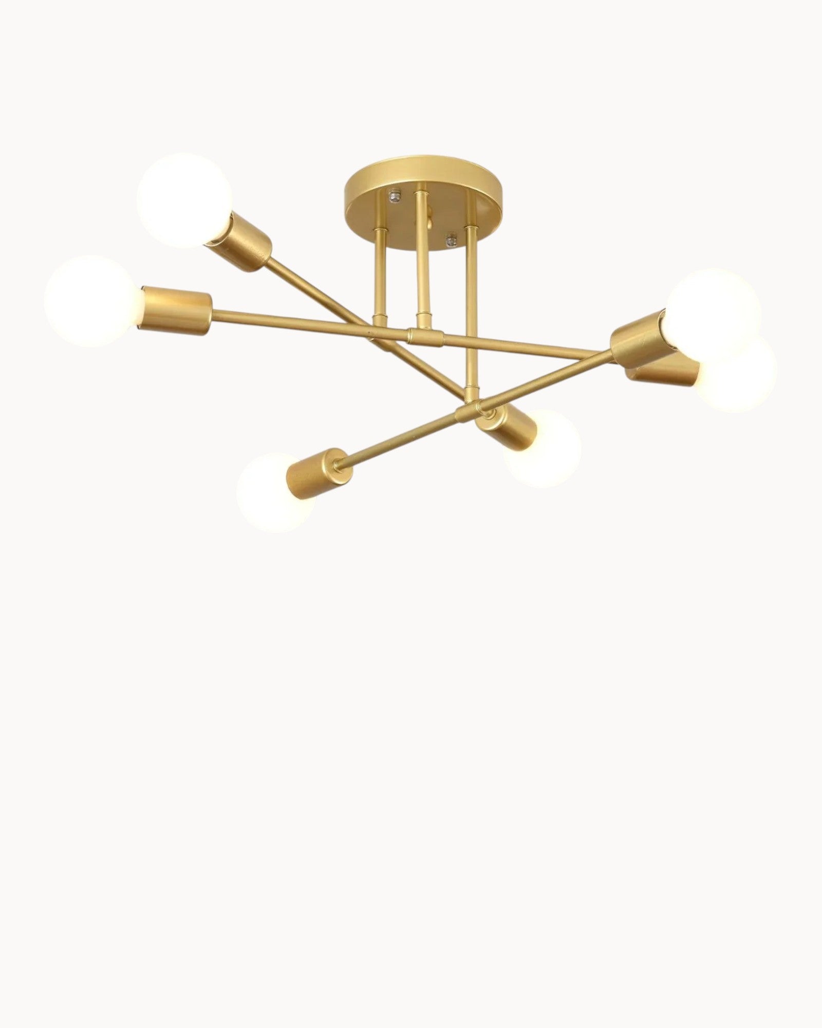 Norsnö | Plafonnier Rétro – 6 lumières – Chic moderne